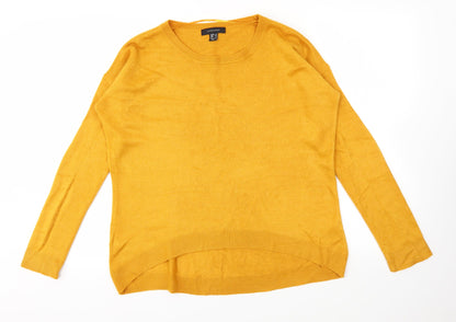 Primark Womens Yellow   Pullover Jumper Size 10
