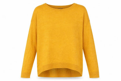 Womens UK Size 10 Primark Yellow Pullover Jumper