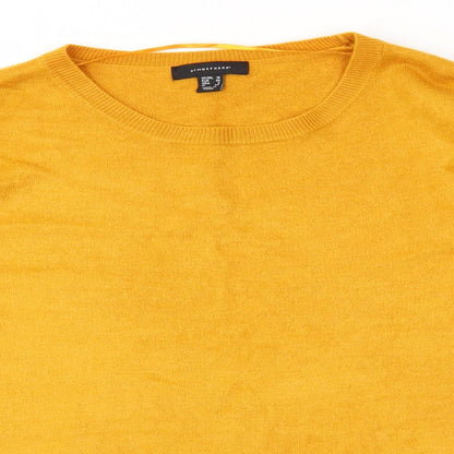 Primark Womens Yellow   Pullover Jumper Size 10