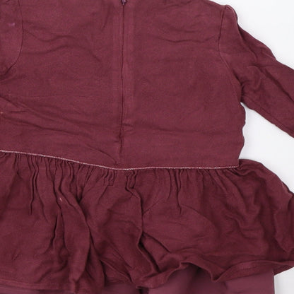 F&F Girls Purple   A-Line  Size 18-24 Months