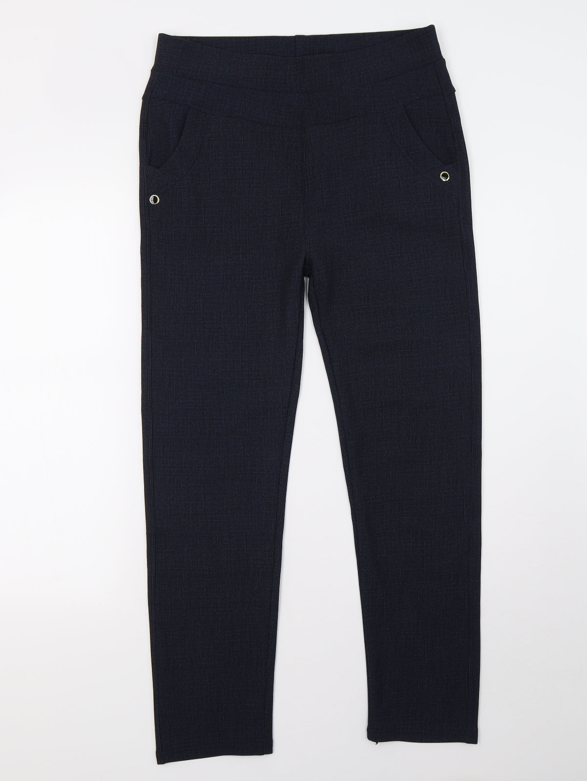 Womens UK Size 34 Preworn Regular Fit Jegging Blue Trousers