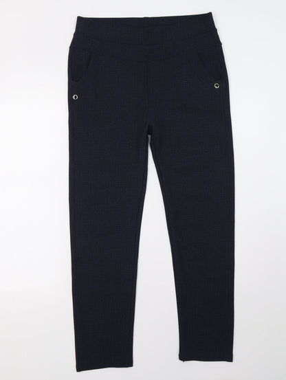Womens UK Size 34 Preworn Regular Fit Jegging Blue Trousers