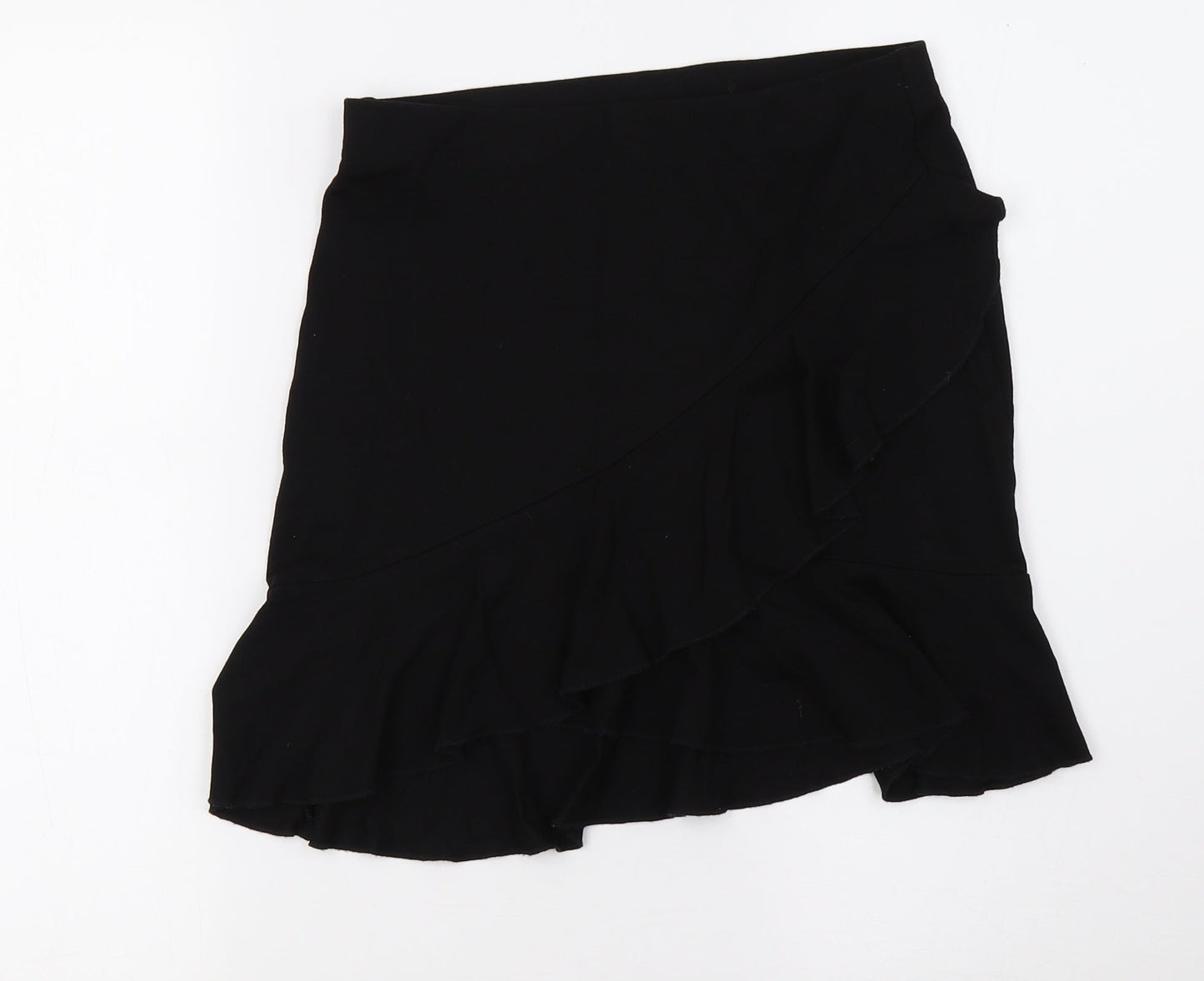 H&M Womens Black   A-Line Skirt Size S