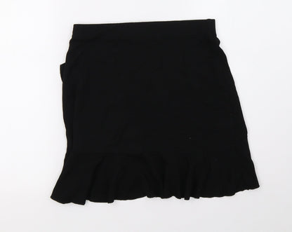 H&M Womens Black   A-Line Skirt Size S
