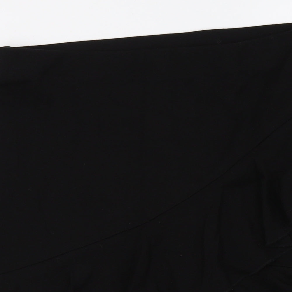 H&M Womens Black   A-Line Skirt Size S