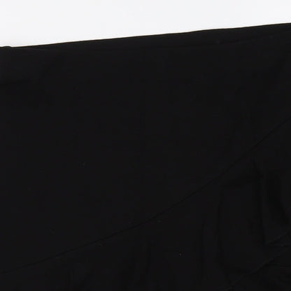 H&M Womens Black   A-Line Skirt Size S