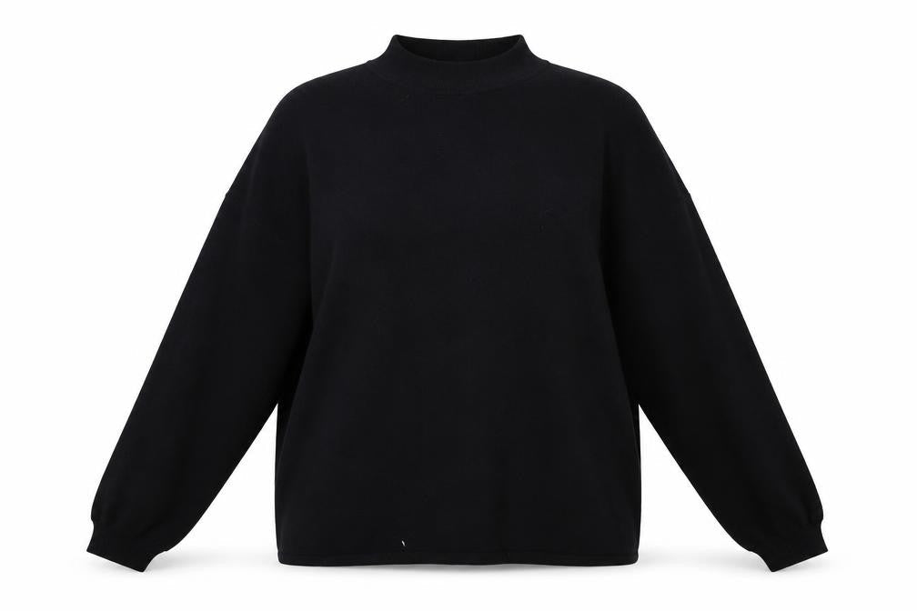 Womens UK Size S H&M Black Pullover Sweatshirt