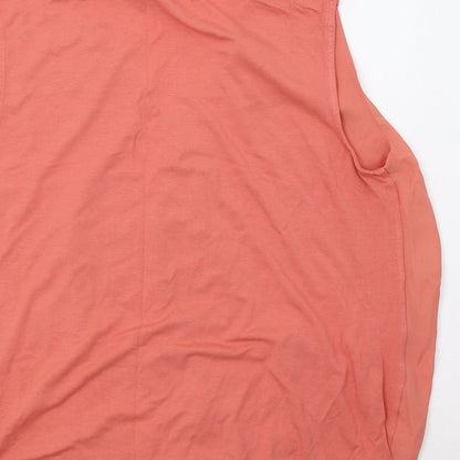 Womens UK Size 12 Select Orange Basic Tank