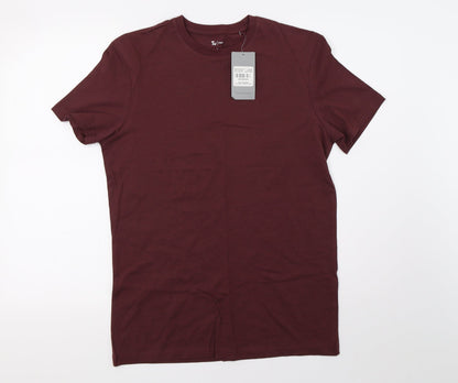 saisnburys Mens Red    T-Shirt Size S