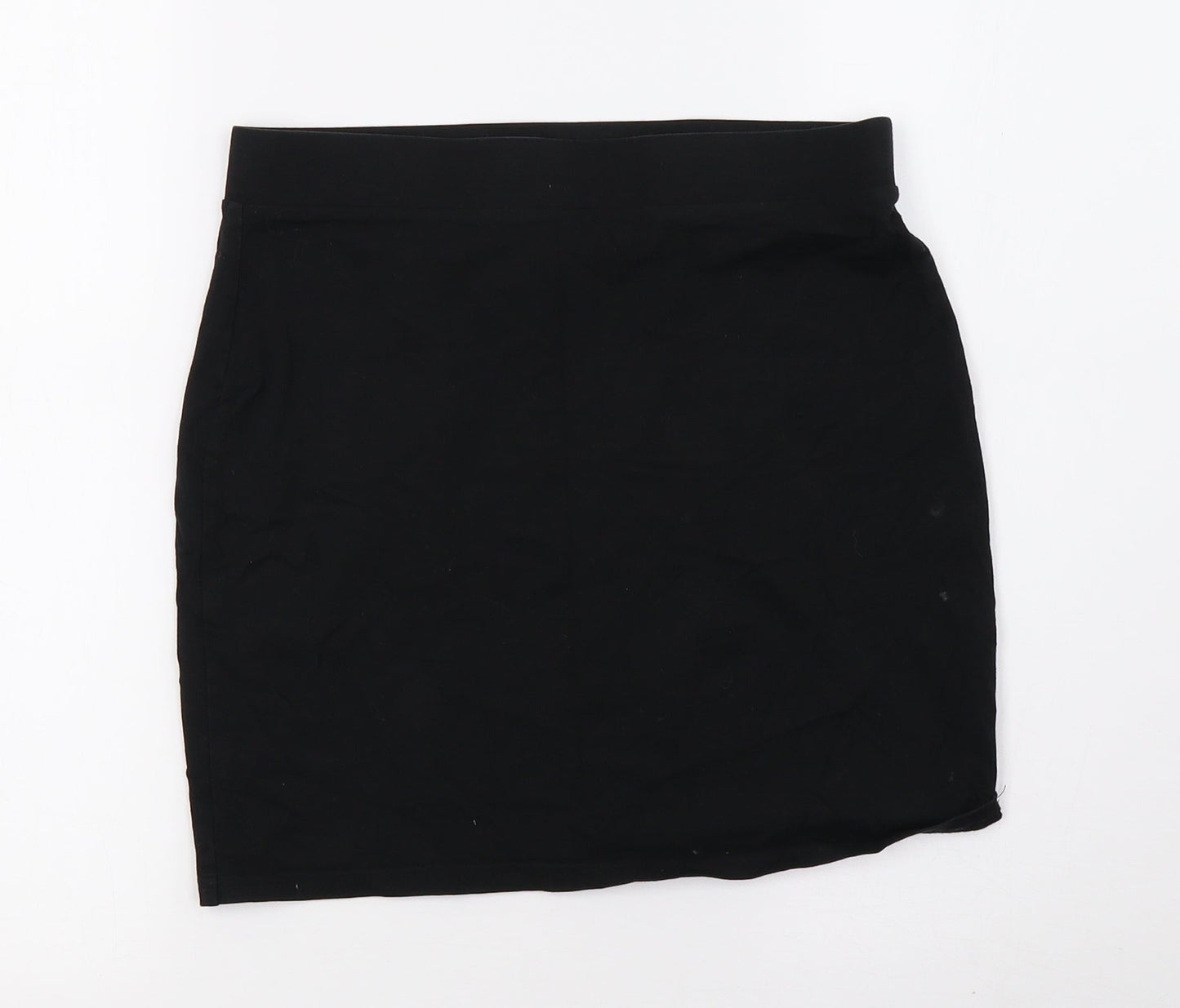 H&M Womens Black   A-Line Skirt Size S