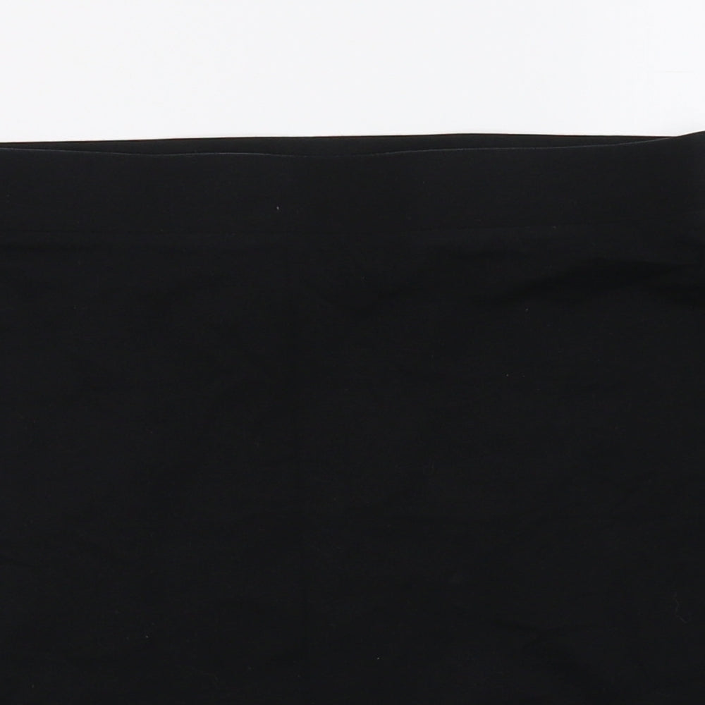 H&M Womens Black   A-Line Skirt Size S