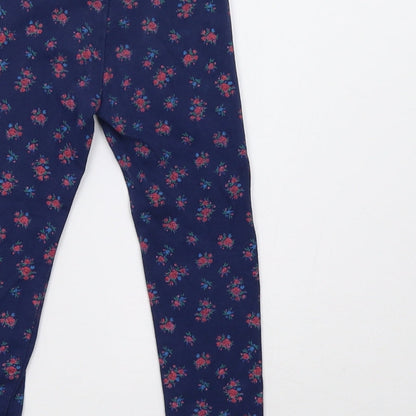 Primark Girls Blue Polka Dot   Pyjama Pants Size 2 Years