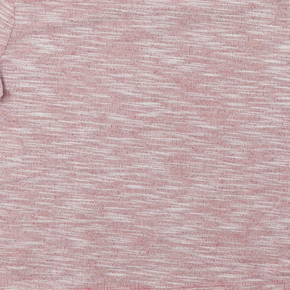 H&M Womens Pink   Pullover Sweatshirt Size XS