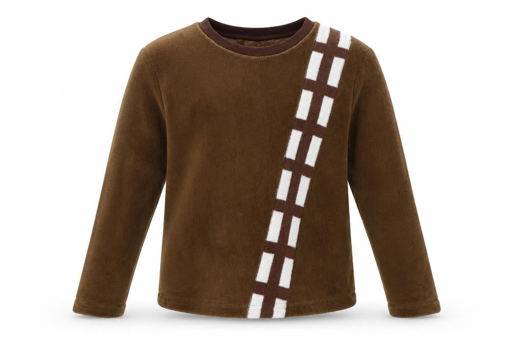 Preworn Boys Brown    Pyjama Set Size 8-9 Years  - star wars