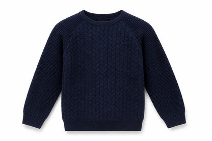 F&F Boys Blue   Pullover Sweatshirt Size 6-7 Years