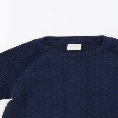 F&F Boys Blue   Pullover Sweatshirt Size 6-7 Years