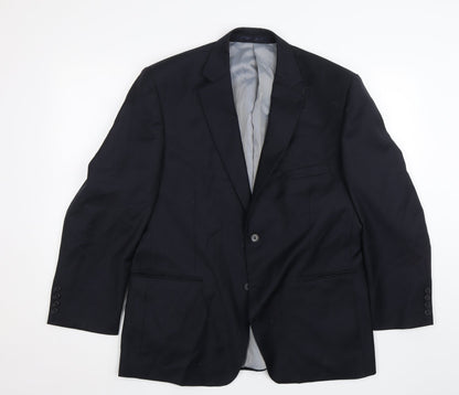 Mens UK Size 42 Stvdio Regular Blue Suit Jacket