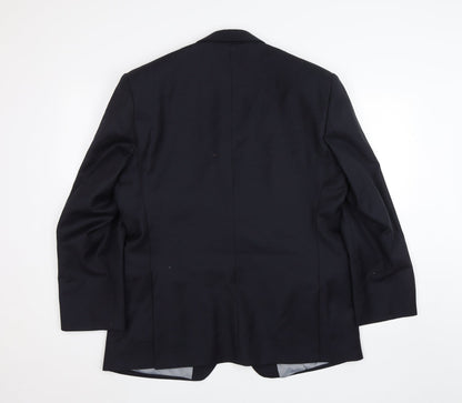 Mens UK Size 42 Stvdio Regular Blue Suit Jacket