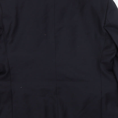 Mens UK Size 42 Stvdio Regular Blue Suit Jacket