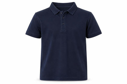George Boys Blue   Basic Polo Size 8-9 Years  - PE kit