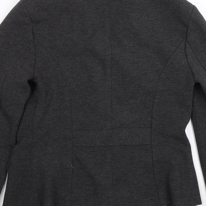 New Look Womens Grey   Jacket Suit Size 12