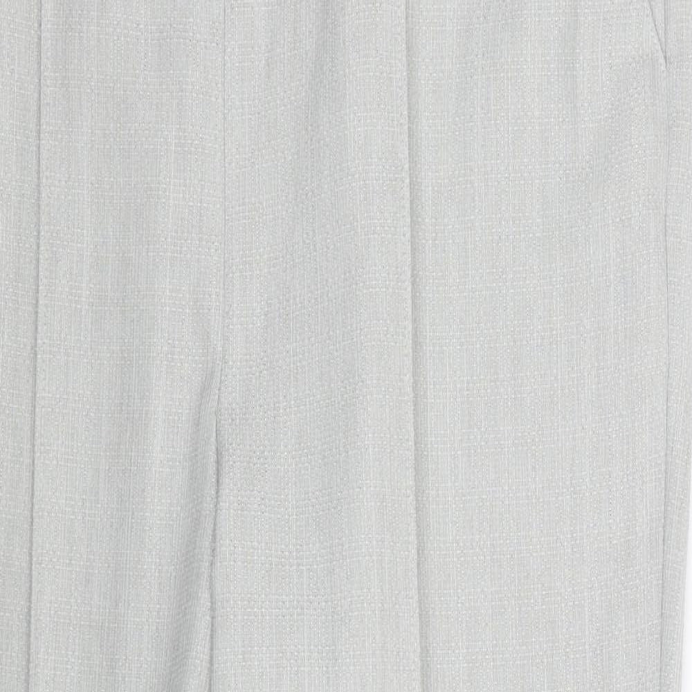 Womens UK Size 14 Papaya Regular Fit  Grey Trousers