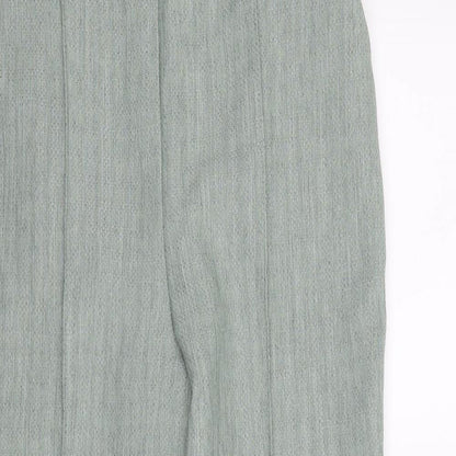Womens UK Size 12 Papaya Regular Fit  Green Trousers
