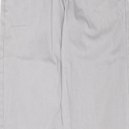 Livergy Mens Grey   Chino Trousers Size 30 in L33 in
