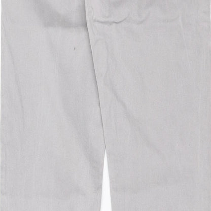 Livergy Mens Grey   Chino Trousers Size 30 in L33 in