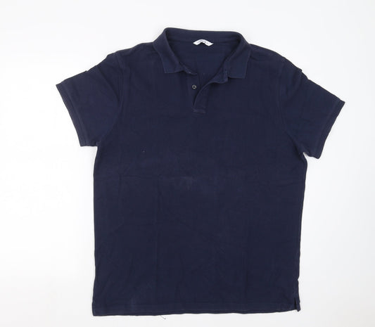 C&A Mens Blue    Polo Size XL