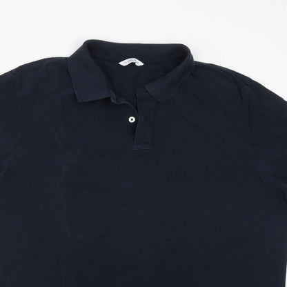 C&A Mens Blue    Polo Size XL