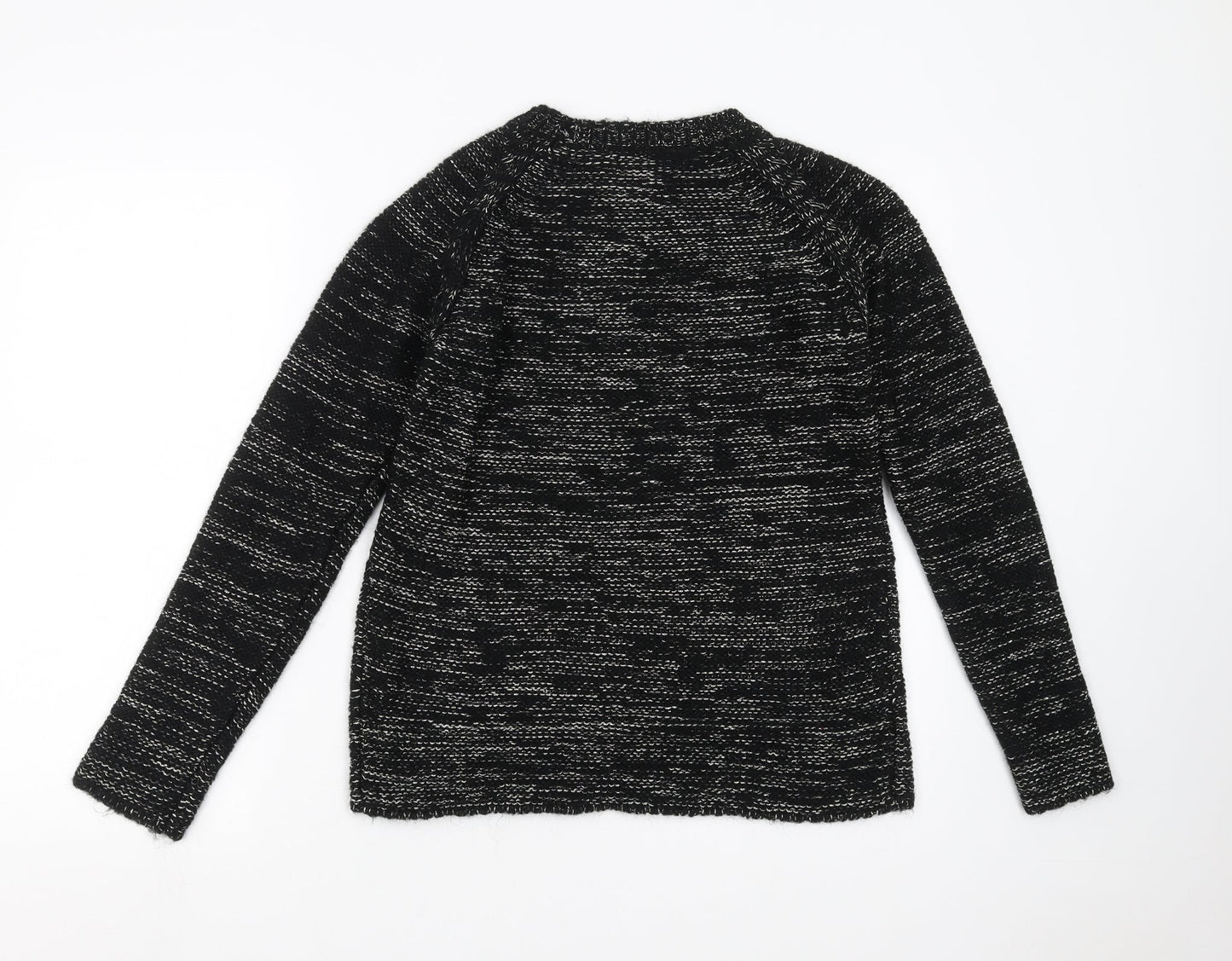 Womens UK Size 8 NEXT Black Pullover Jumper