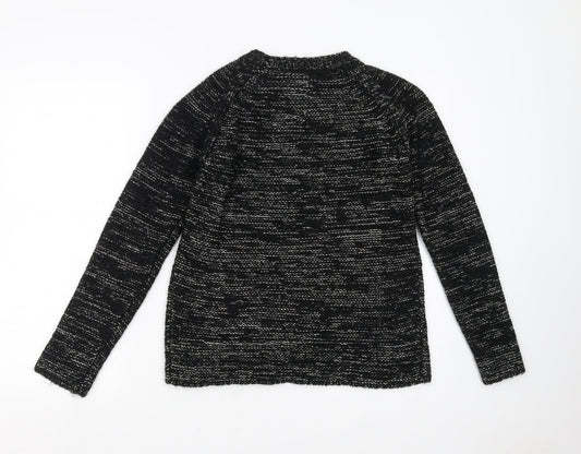 Womens UK Size 8 NEXT Black Pullover Jumper