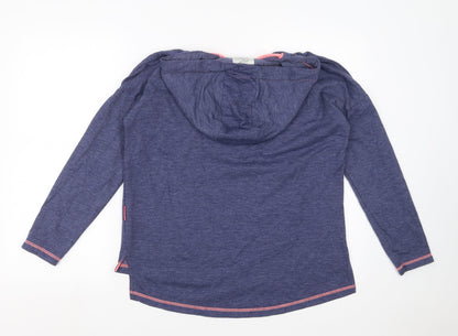 Love to lounge Womens Blue   Pullover Hoodie Size M