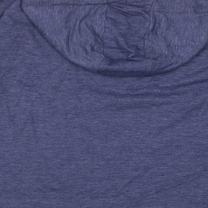 Love to lounge Womens Blue   Pullover Hoodie Size M