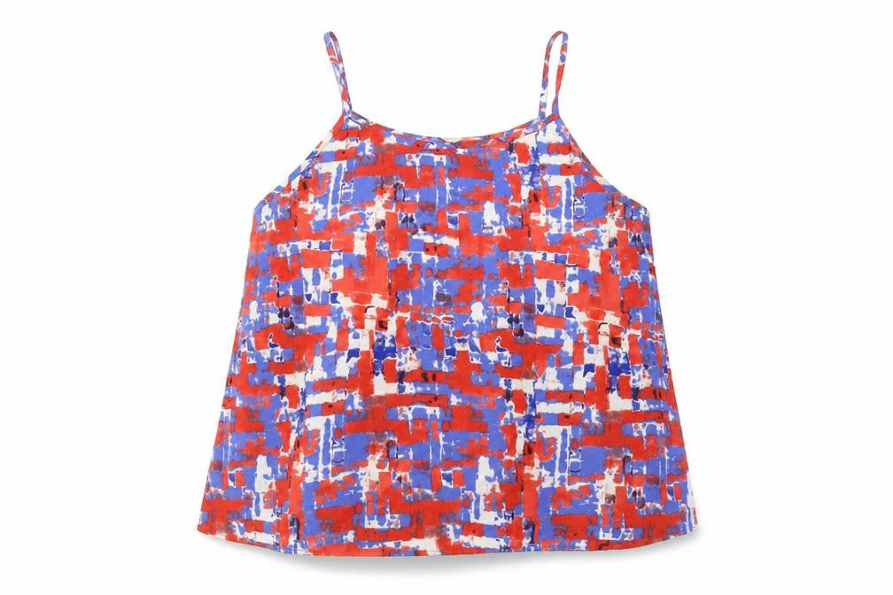 Womens UK Size 20 Peacocks Blue Camisole Blouse
