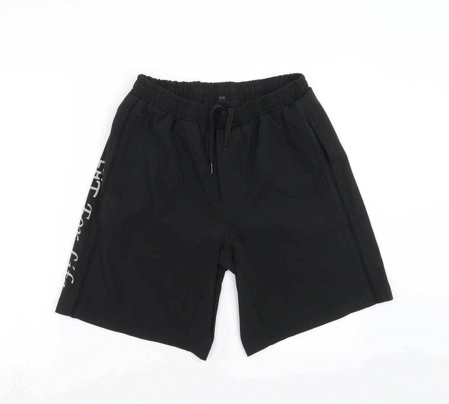 Preworn Mens Black   Bermuda Shorts Size L - fit for life