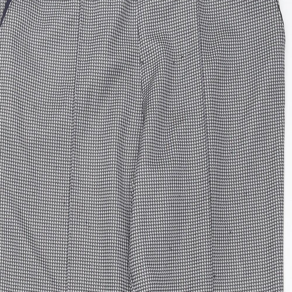 Womens UK Size 14 Marks and Spencer Regular Fit  Blue Trousers