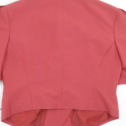 Etam Womens Pink   Jacket Suit Jacket Size 14