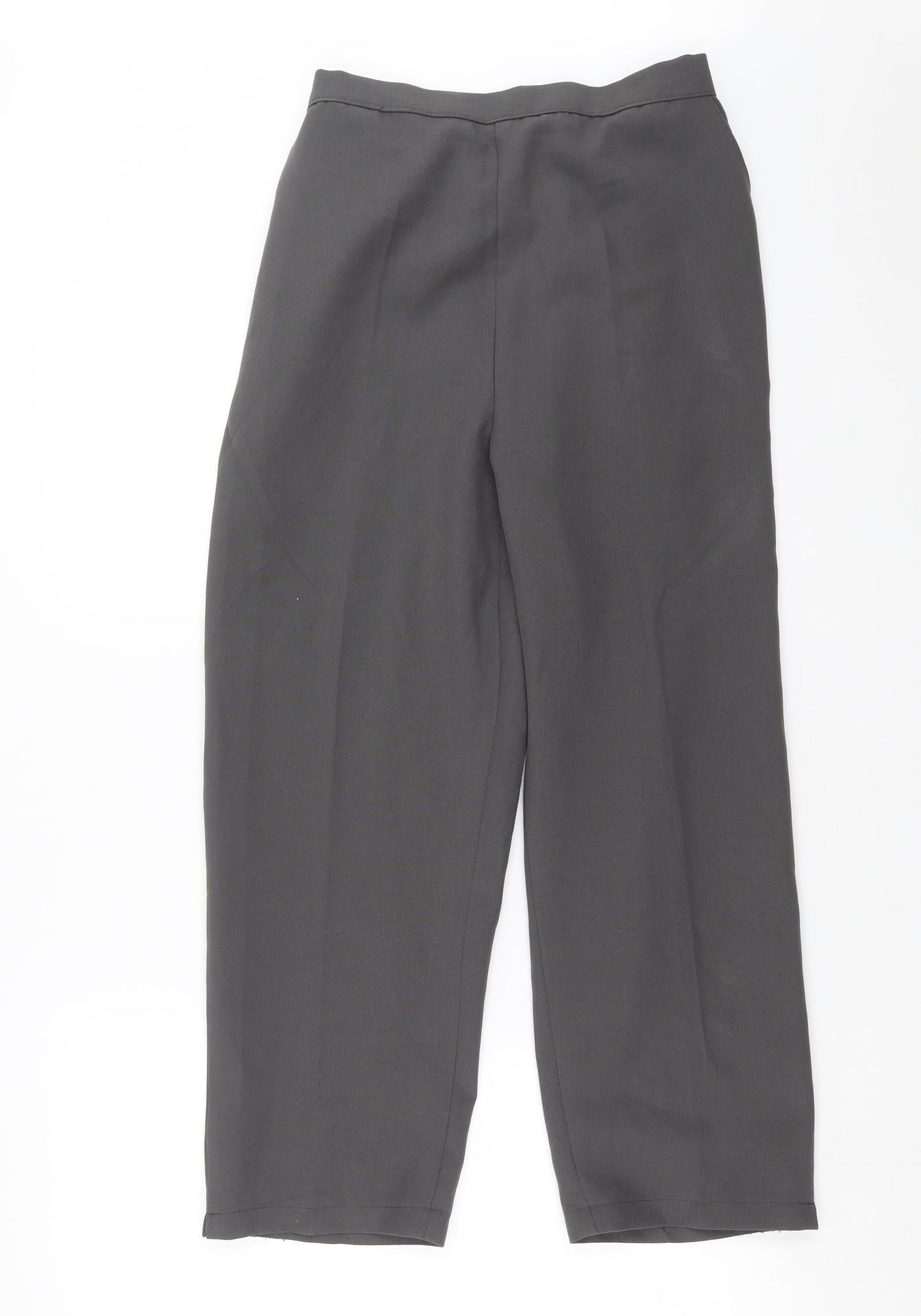 Womens UK Size 16 Preworn Regular Fit  Grey Trousers