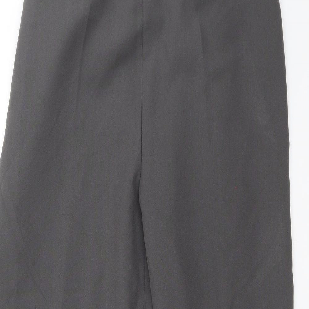 Womens UK Size 16 Preworn Regular Fit  Grey Trousers
