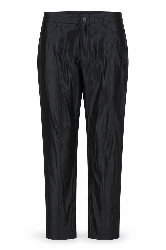Womens UK Size M Divided by H&M Extra-Slim Fit  Black Trousers