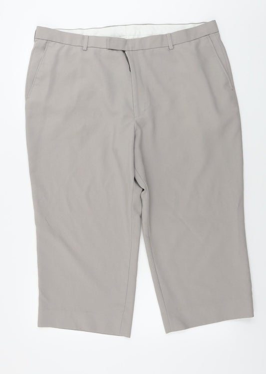 greenwoods     Mens Beige   Cropped Trousers Size 42 in L23 in