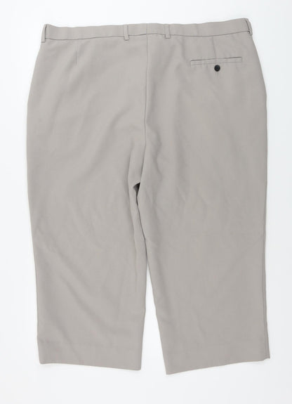 greenwoods     Mens Beige   Cropped Trousers Size 42 in L23 in