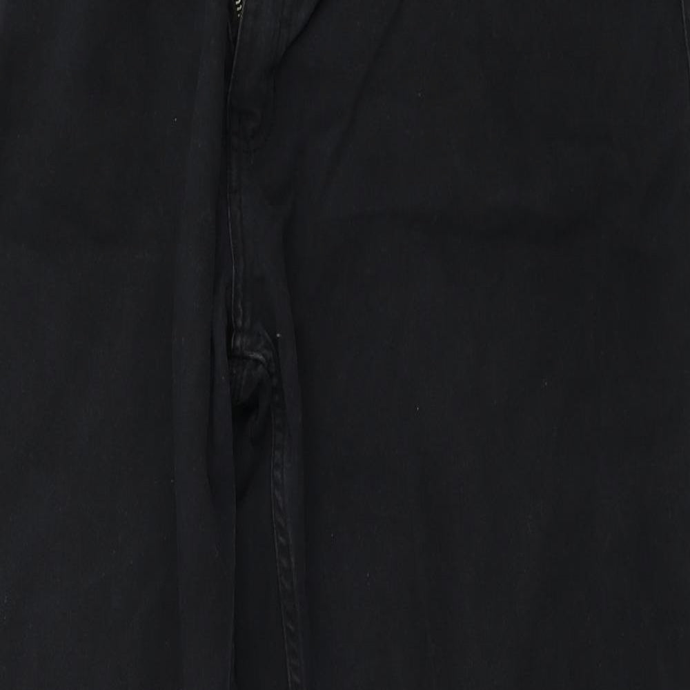 M&Co Womens Black   Straight Jeans Size 40 in L31 in
