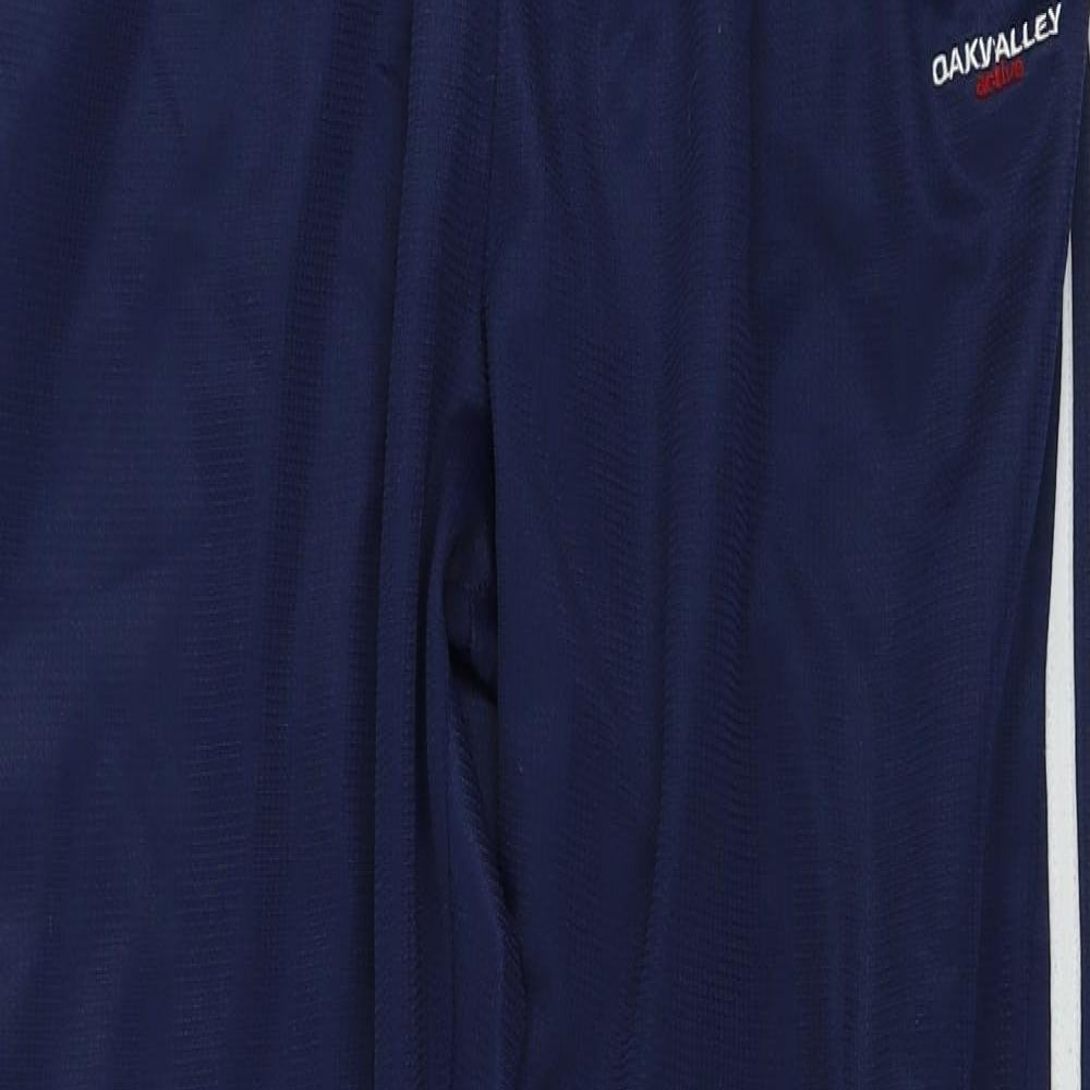 Oak Valley  Mens Blue   Sweatpants Trousers Size L L28 in