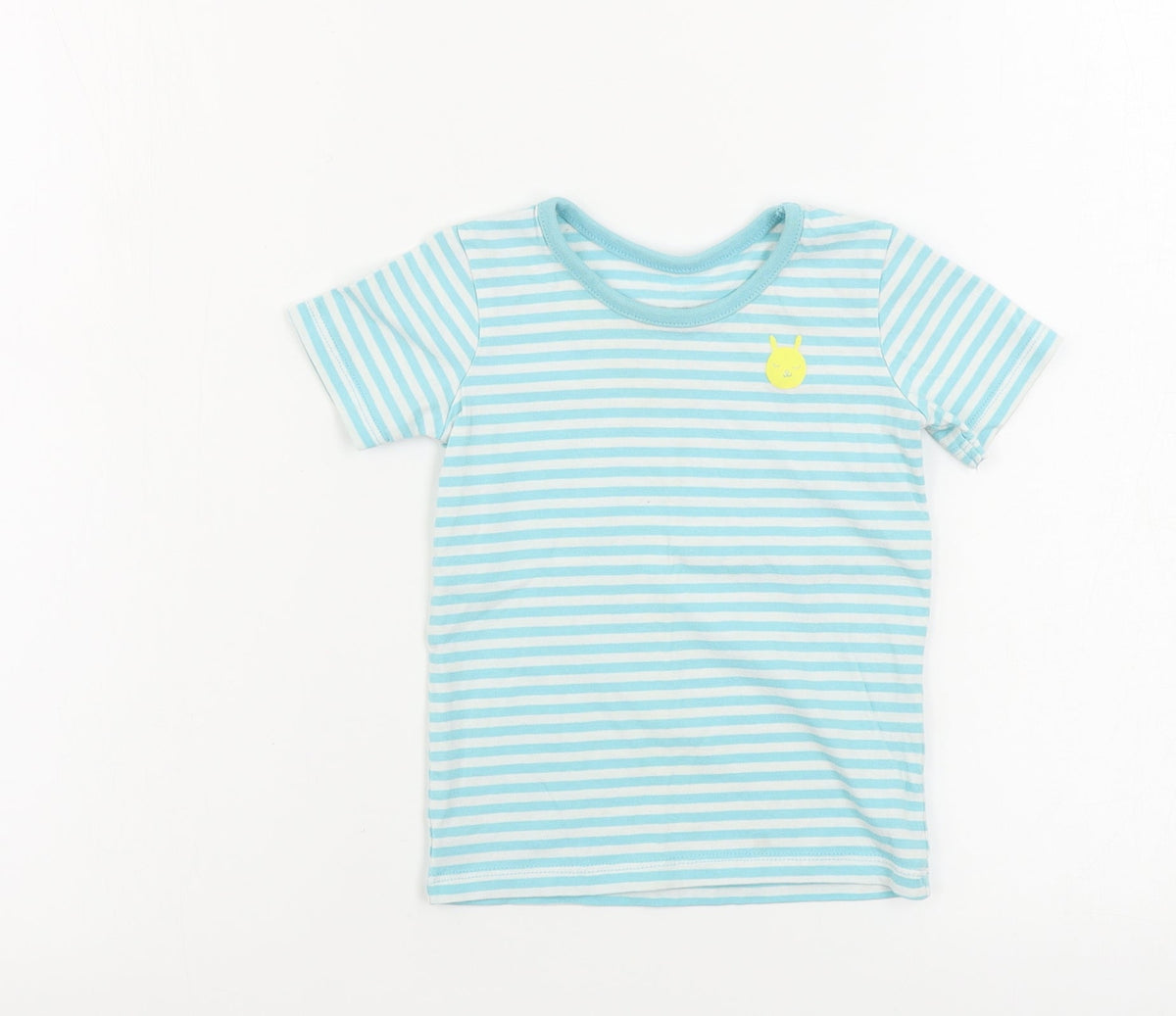 George  Boys Blue Striped  Basic Blouse Size 12-18 Months