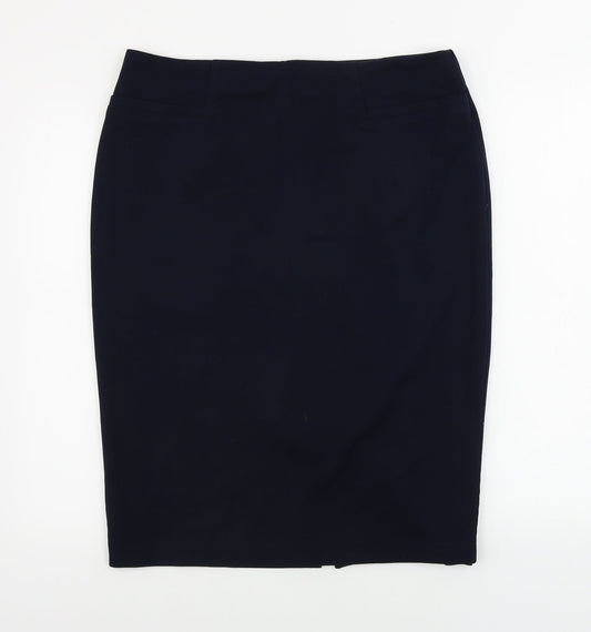 Marks and Spencer  Womens Blue   Bandage Skirt Size 34 in