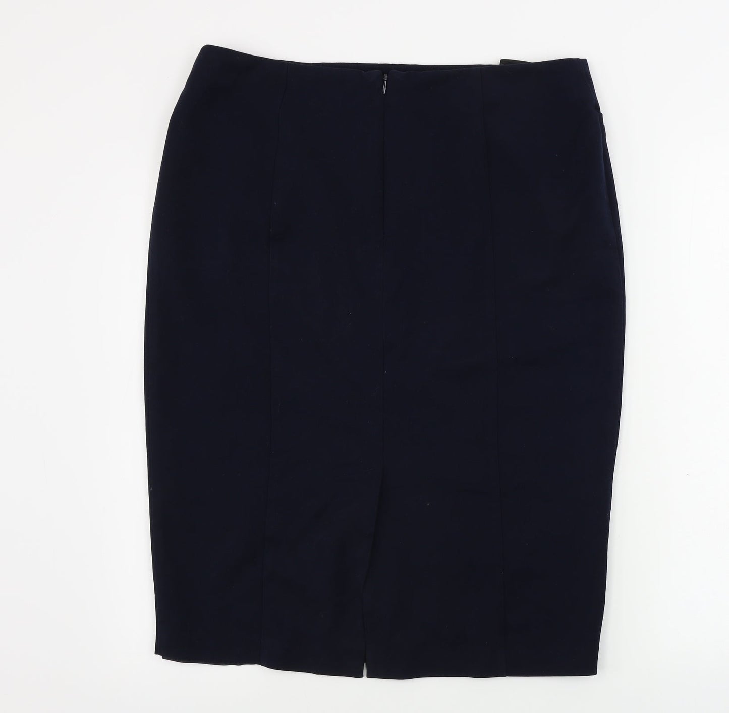 Marks and Spencer  Womens Blue   Bandage Skirt Size 34 in