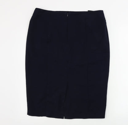 Marks and Spencer  Womens Blue   Bandage Skirt Size 34 in